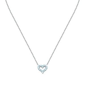 Morellato Půvabný stříbrný náhrdelník Srdíčko Tesori SAIW180 obraz