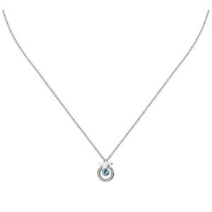 Trussardi Elegantní ocelový náhrdelník se zirkony T-Logo TJAXC55 obraz
