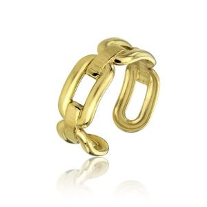 Marc Malone Pozlacený prsten z oceli Hadley Gold Ring MCR23015G obraz