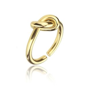 Marc Malone Pozlacený prsten s uzlem Rylee Gold Ring MCR23003G obraz