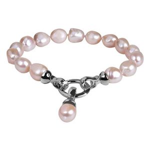 JwL Luxury Pearls Náramek z pravých růžových perel JL0556 obraz