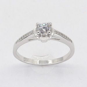 Stříbrný prsten 105360 obraz