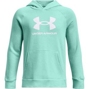 Under Armour RIVAL Chlapecká mikina, světle modrá, velikost obraz