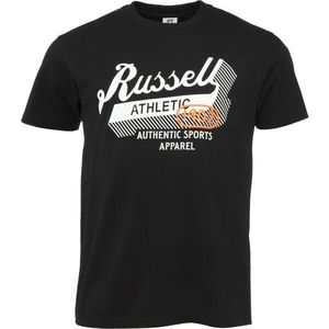 Russell Athletic T-SHIRT M Pánské tričko, černá, velikost M obraz