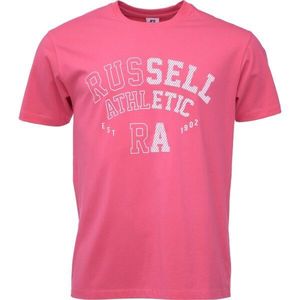Russell Athletic T-SHIRT RA M Pánské tričko, růžová, velikost obraz