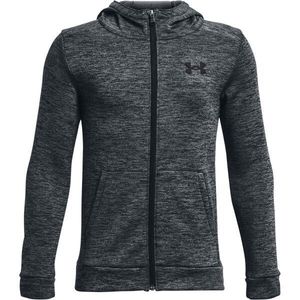 Under Armour ARMOUR FLEECE Chlapecká mikina, tmavě šedá, velikost obraz