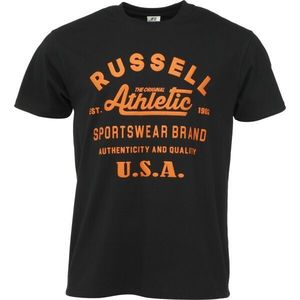 Russell Athletic T-SHIRT M Pánské tričko, černá, velikost M obraz
