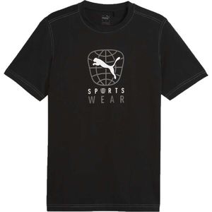 Puma BETTER SPORTSWEAR TEE Pánské triko, černá, velikost obraz