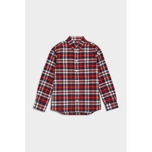 KOŠILE GANT D2. CHECK SHIRT červená 134/140 obraz