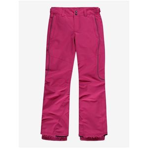 Růžové holčičí lyžařské/snowboardové kalhoty O'Neill Charm obraz