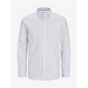 Bílá pánská košile Jack & Jones Nordic obraz