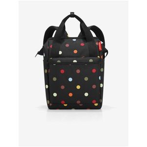 Černý puntíkovaný batoh a taška 2v1 Reisenthel Allrounder R Dots obraz