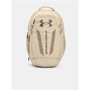 Světle hnědý sportovní batoh Under Armour UA Hustle 5.0 Backpack obraz