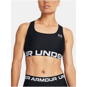 Černá sportovní podprsenka Under Armour UA HG Authentics Mid Branded obraz