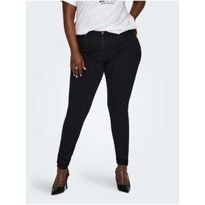 Černé dámské skinny fit džíny ONLY CARMAKOMA Power obraz