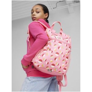 Růžový holčičí vzorovaný batoh Puma Summer Camp Backpack obraz