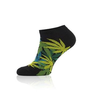 Pánské ponožky Italian Fashion S168S Chill Černo-zelená 44-47 obraz