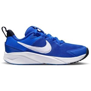 Nike STAR RUNNER 4 Dětská volnočasová obuv, modrá, velikost 31.5 obraz