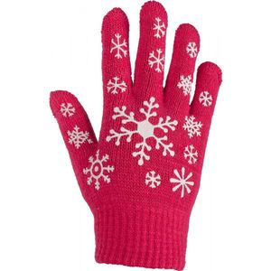 Lewro ARIADNA Dětské pletené rukavice, červená, velikost obraz