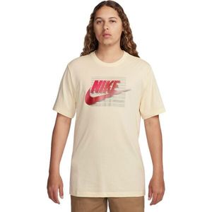 Nike SPORTSWEAR Pánské tričko, béžová, velikost obraz