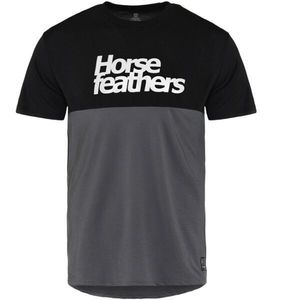 Horsefeathers FURY Pánské cyklistické tričko, tmavě šedá, velikost obraz