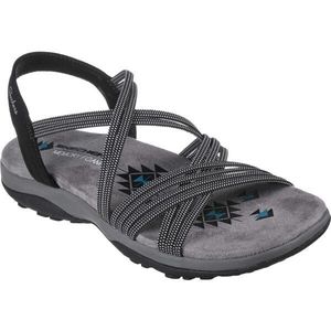 Skechers REGGAE SLIM Dámské sandály, tmavě šedá, velikost obraz