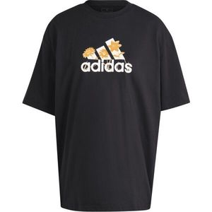 adidas FLOWER PACK BADGE OF SPORT TEE Dámské triko, černá, velikost obraz