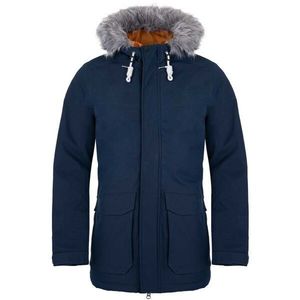 Loap NARVIC Pánský zimní kabát, modrá, velikost obraz