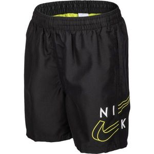 Nike SPLIT LOGO Chlapecké koupací šortky, černá, velikost obraz