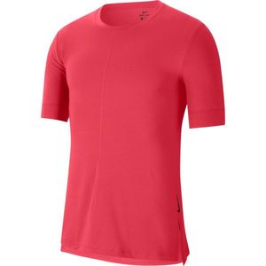 Nike YOGA Pánské tričko, růžová, velikost obraz
