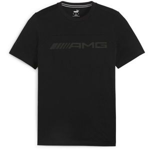 Puma MERCEDES - AMG PETRONAS LOGO TEE Pánské triko, černá, velikost obraz