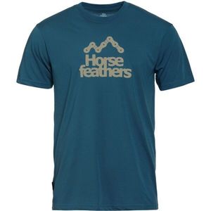 Horsefeathers ROOTER Pánské tričko, modrá, velikost obraz