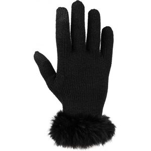 Willard MIKEA Dámské pletené rukavice, černá, velikost obraz
