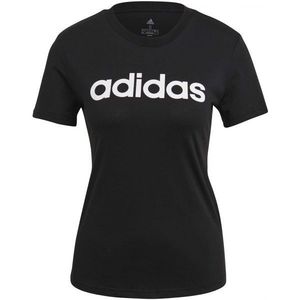adidas LINEAR TEE Dámské tričko, černá, velikost obraz