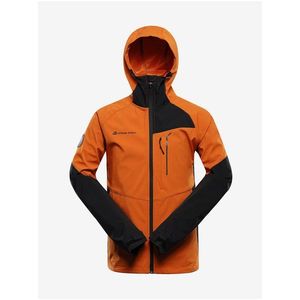 Oranžová pánská softshellová bunda ALPINE PRO ESPRIT obraz