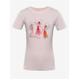 Růžové holčičí tričko NAX LORETO obraz