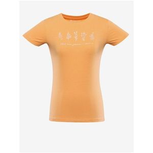 Oranžové dámské tričko ALPINE PRO NORDA obraz