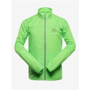 Svetle zelená pánská bunda s impregnac ALPINE PRO Spin obraz