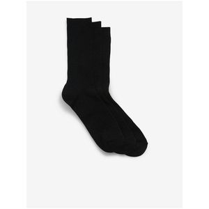 Sada tří párů pánských ponožek v černé barvě GAP obraz