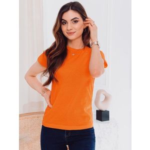Dámské obyčejné oranžové tričko SLR001 obraz