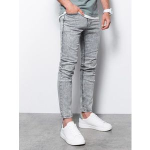Riflové kalhoty v šedé barvě P1062 obraz