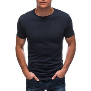 Granátové bavlněné tričko s krátkým rukávem S1683 obraz