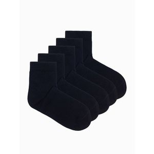 Mix ponožek v černé barvě U454 (5 KS) obraz