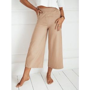 Stylové dámské béžové kalhoty Perth obraz