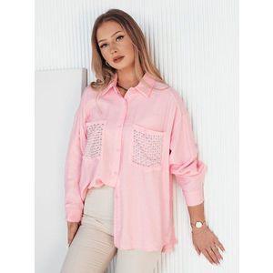 Nádherná dámská růžová košile Celtis obraz