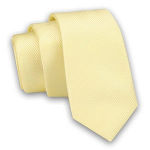 Pánská kravata v trendy žluté barvě obraz