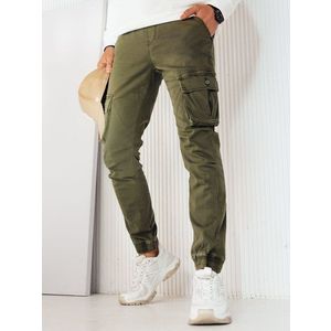 Trendy kapsáčové zelené jogger kalhoty obraz