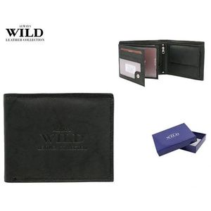 Kožená černá peněženka Always Wild obraz