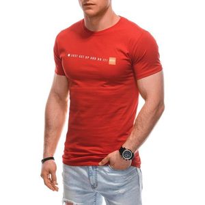 Originální červené tričko s nápisem S1920 obraz