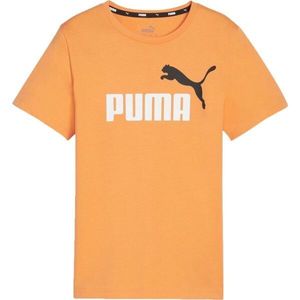 Puma ESSENTIALS+2 COL LOGO TEE Dětské triko, oranžová, velikost obraz